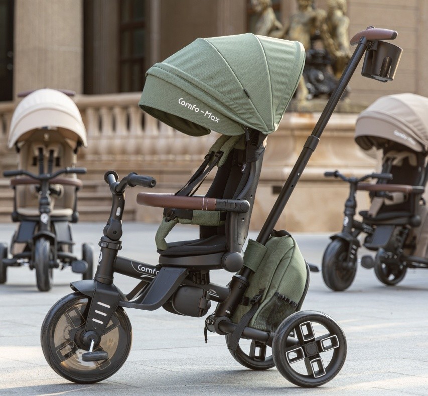 Детский велосипед Qplay Comfo Max Olive Green