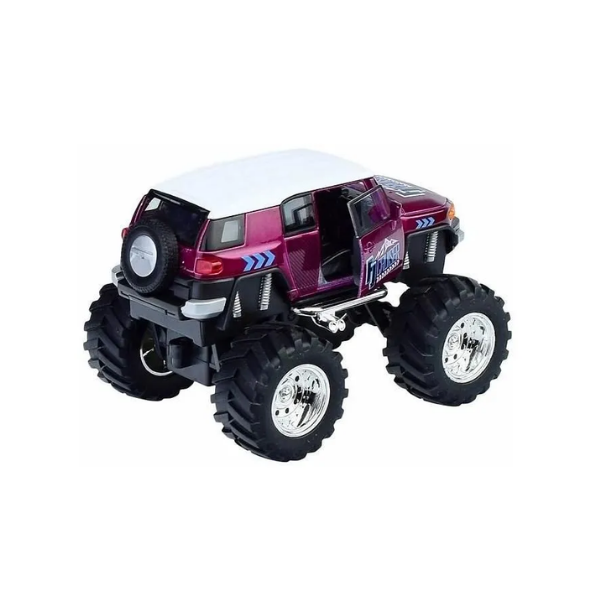 Металлический Monster Truck 1:38 Toyota FJ Cruiser, Big Wheel
