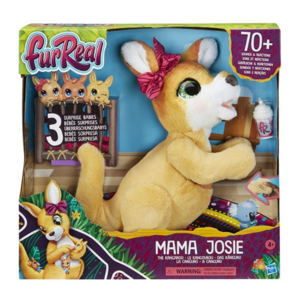 Интерактивная игрушка «Кенгуру мама Джози с сюрпризом», серия FurReal Friends