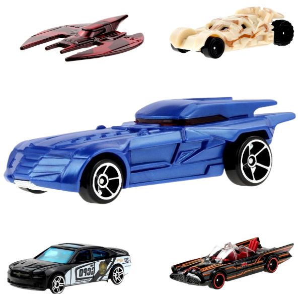 Hot Wheels Тематическая машинка «Batman» (в асс.)