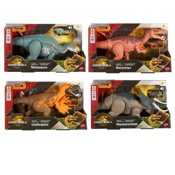 Интерактивная фигурка динозавра «Jurassic World: Wild Roar», в асс.