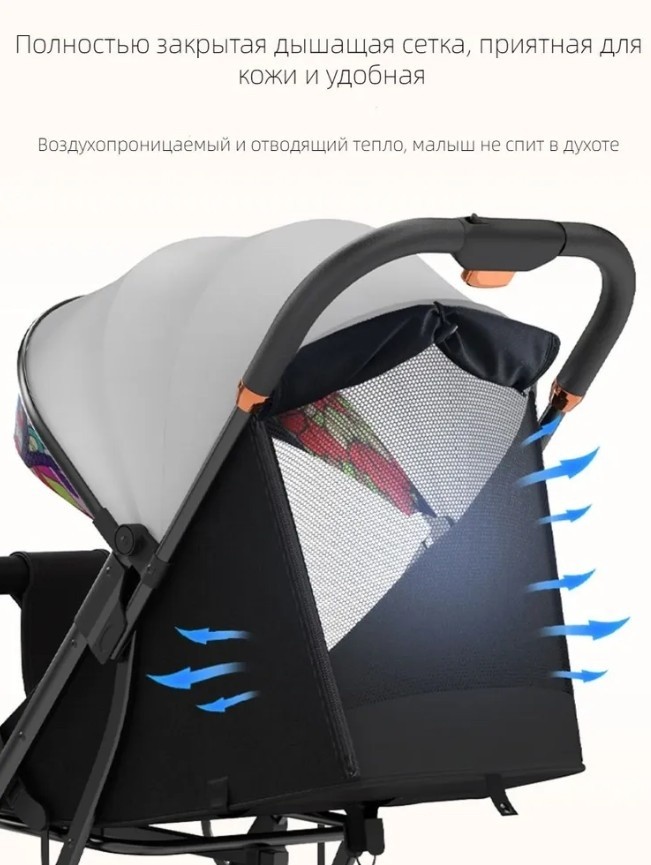 Коляска 4Play Compact Pink