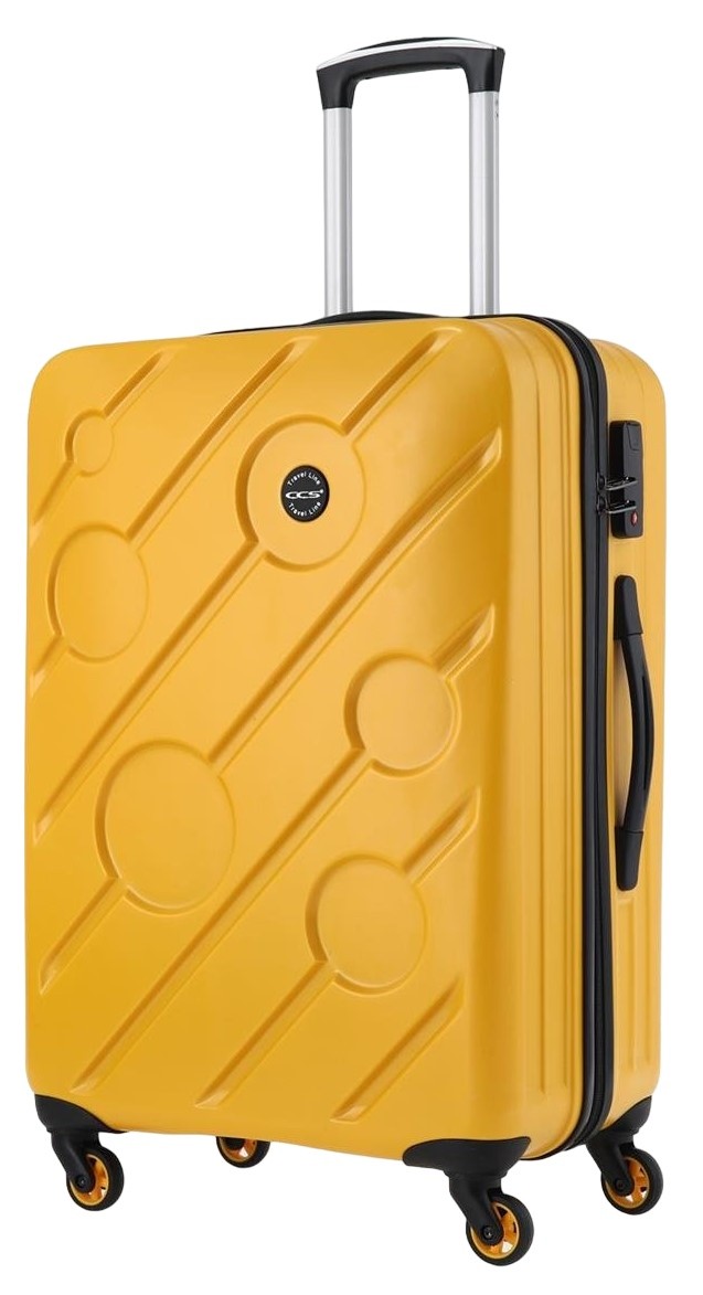 Чемодан CCS 5208 M Yellow
