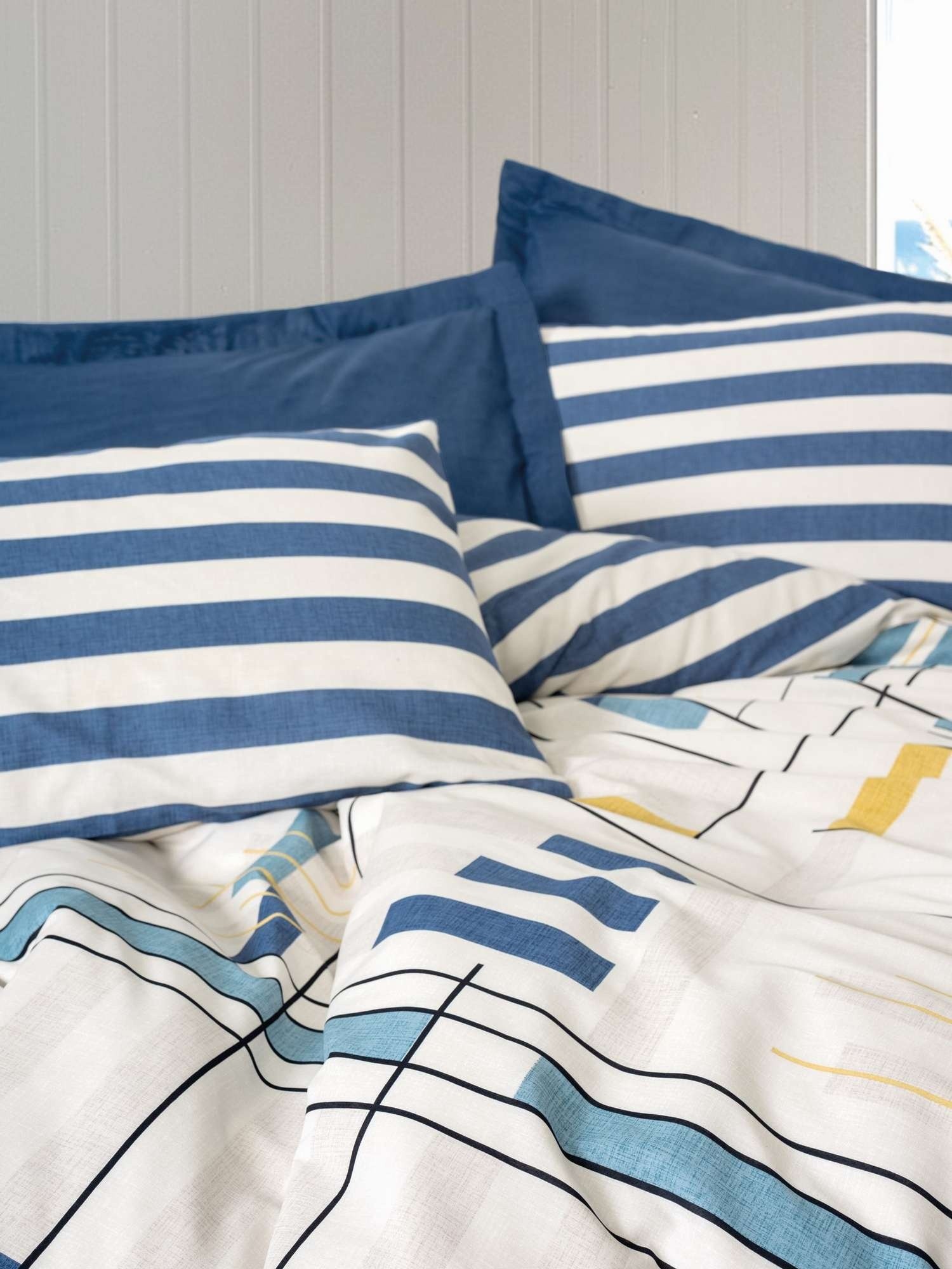 Постельное бельё Cotton Box Lunox Dark Blue