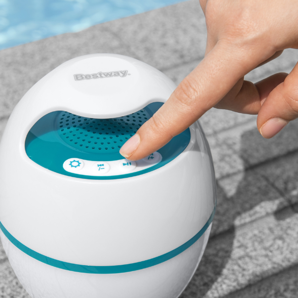 Bestway Плавающая Bluetooth колонка с Led-подсветкой, для бассейна