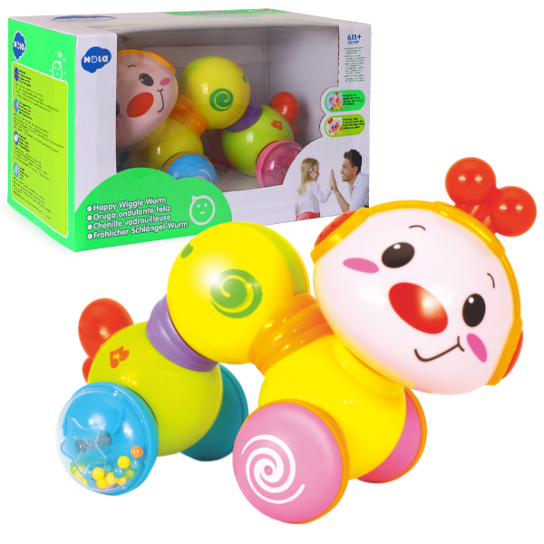 Интерактивная игрушка «Веселая гусеница»
