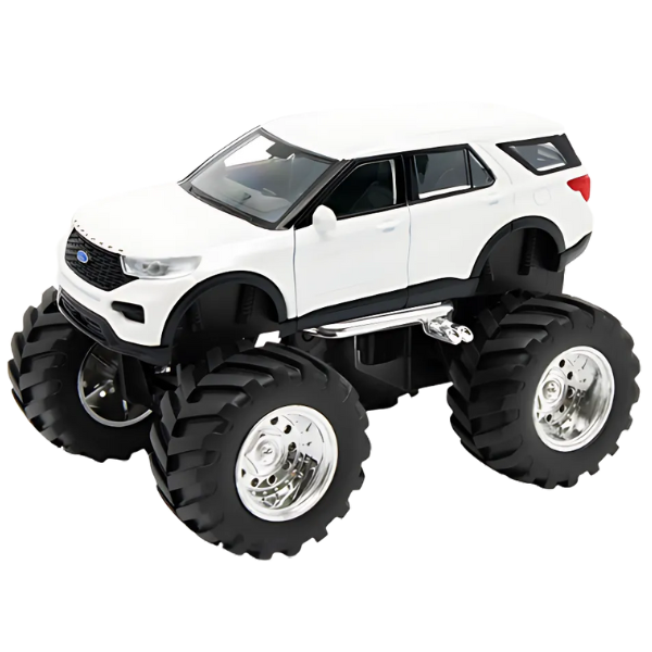 Металлический Monster Truck 1:38 2023 Ford Explorer, Big Wheel