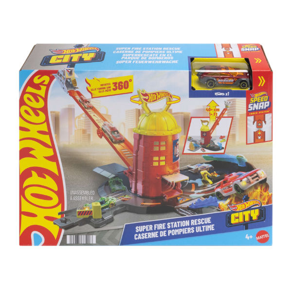 Игровой набор Hot Wheels «Пожарная станция»