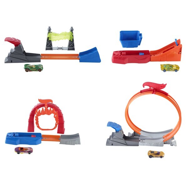 Hot Wheels конструктор трасс «Гонка ралли» в ассортименте