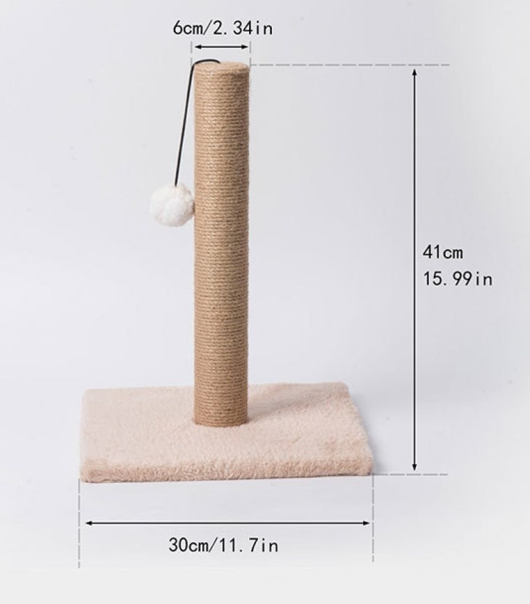 Когтеточка для кошек 4Life AT154 Beige