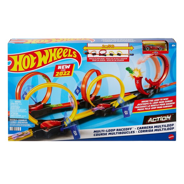 Hot Wheels трек «Многоконтурная гонка»