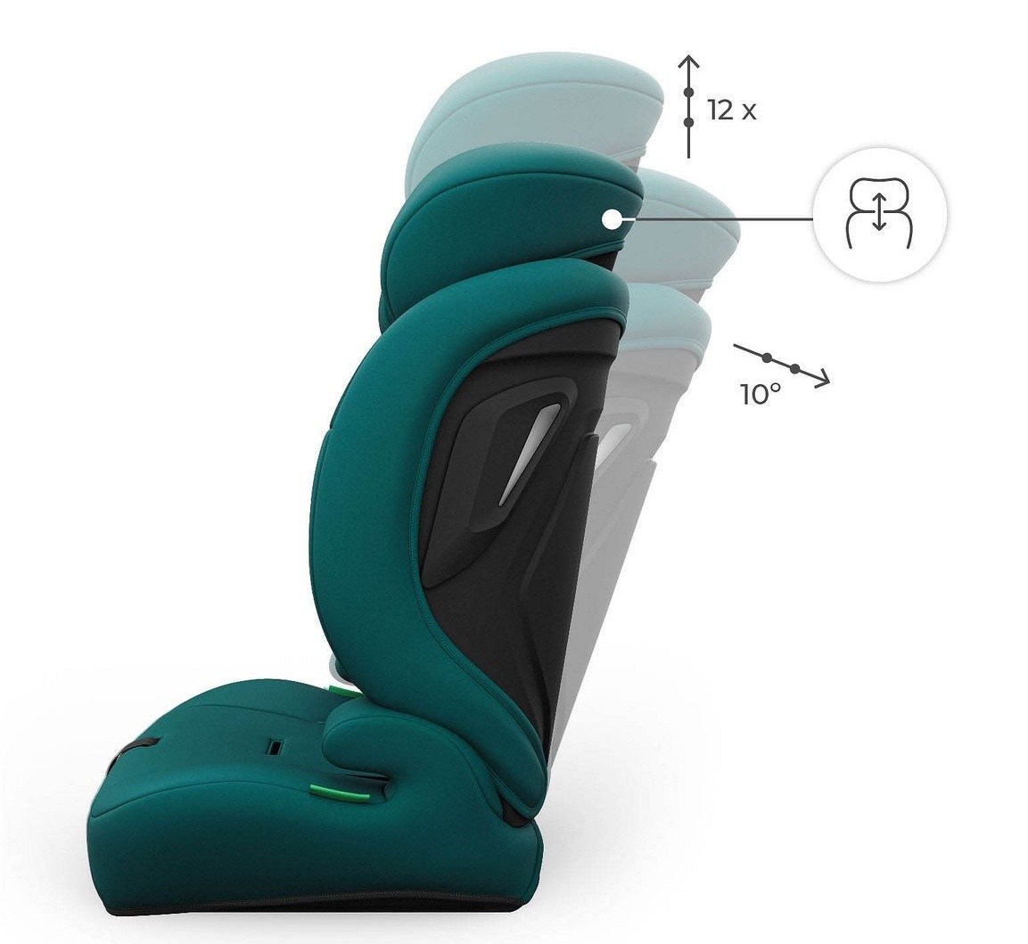 Детское автокресло Kinderkraft Comfort Up 2 Plus i-Size Green (KCCOUP02GREPL00)