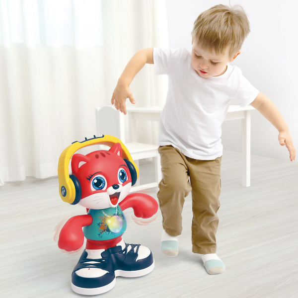 Интерактивная игрушка «Танцующий кот» с музыкой и светом
