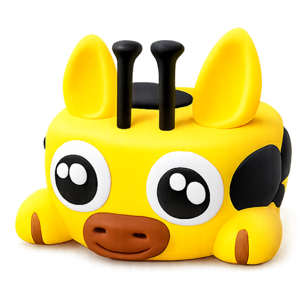 Набор воздушного пластилина Air clay «Squishy: Жираф», 6шт. х 5г.