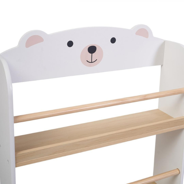 Настенный стеллаж для хранения книг и игрушек «Bear», U-grow