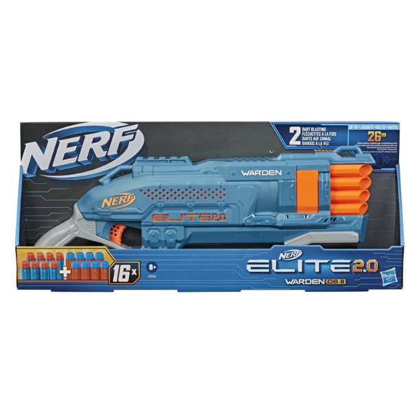 Hasbro Nerf Elite 2.0 Warden DB-8 Бластер