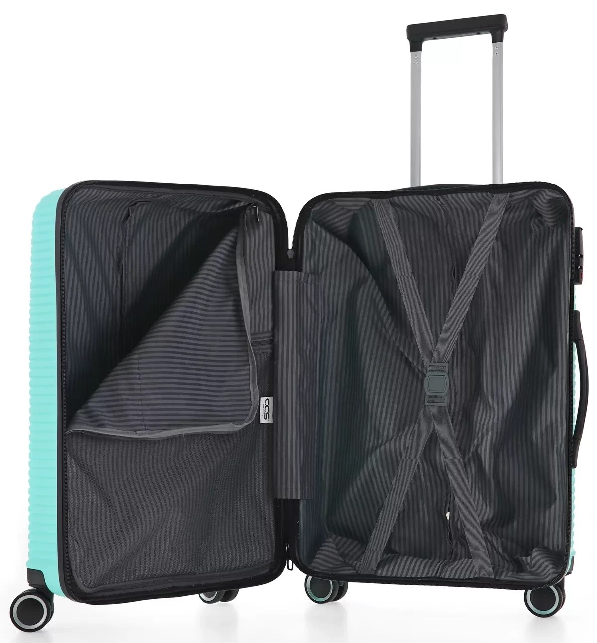 Чемодан CCS 5224 M Water Green