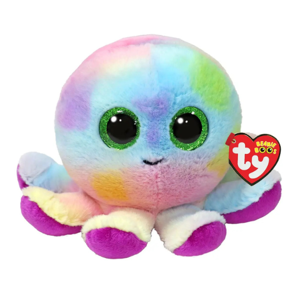 Осьминог BUBBLES 15 см (Beanie Boos)