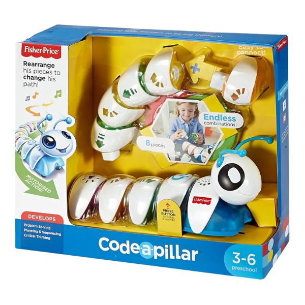 Интерактивная гусеница «Соединяй и запускай», Fisher-Price