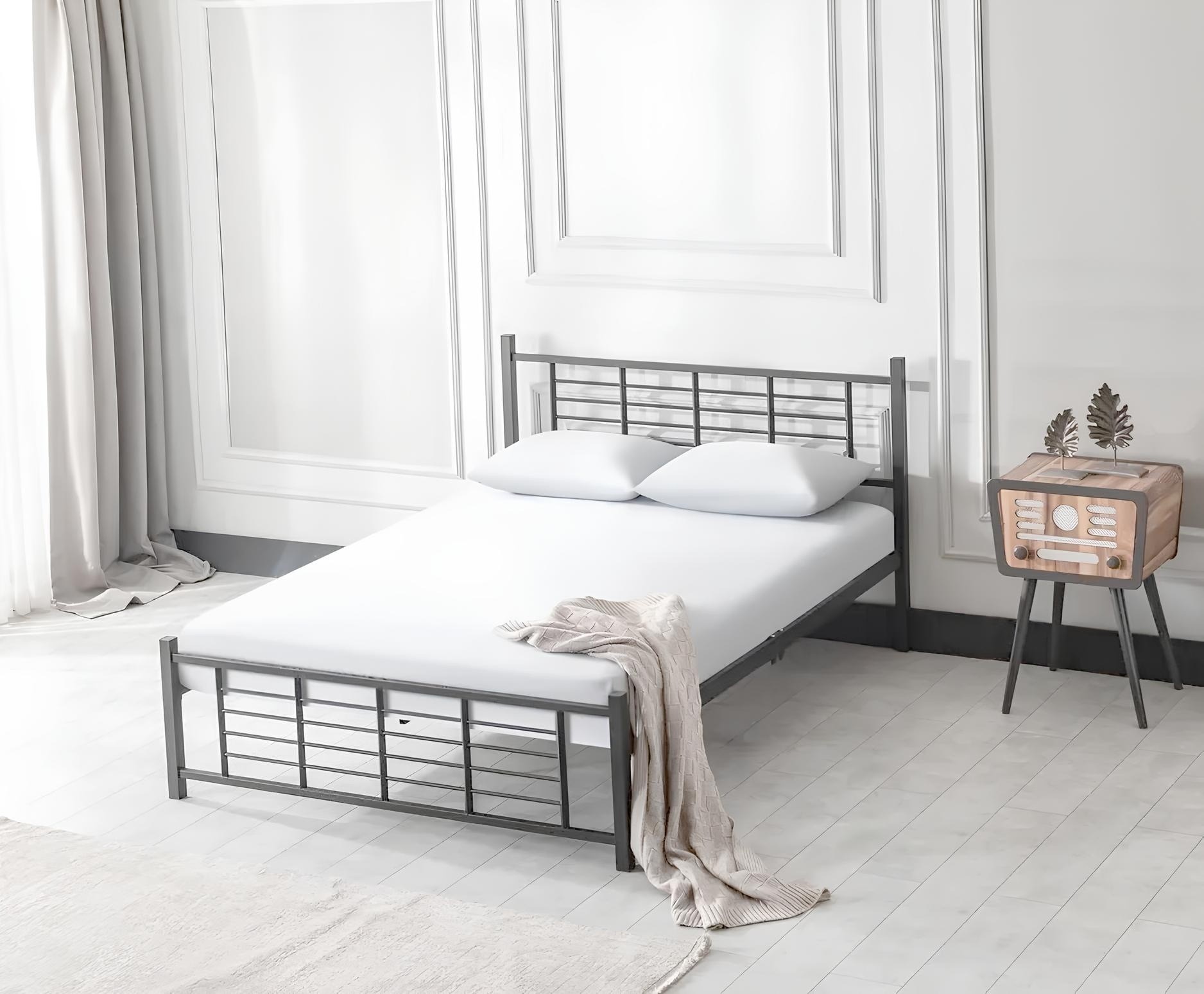 Кровать Evger K-01 160x200cm Grey